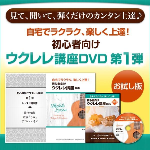 【ウクレレ講座お試し版】古川先生が教える初心者向けウクレレ講座DVD 第1弾