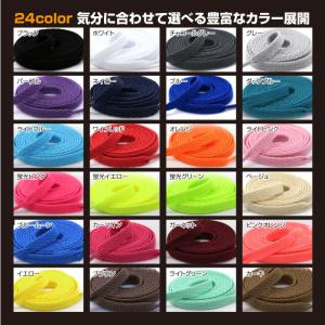 靴紐 シューレース ナイキ 平紐 100 12...の詳細画像3