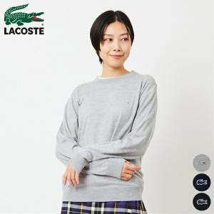 【SALE】ラコステ LACOSTE ウォッシャブル ウール クルーネック ニット セーター AH5...