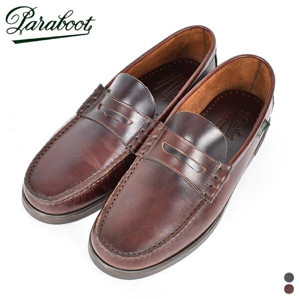 パラブーツ コロー Paraboot CORAUX メンズ レディース レザー サンダル ブラウン ...