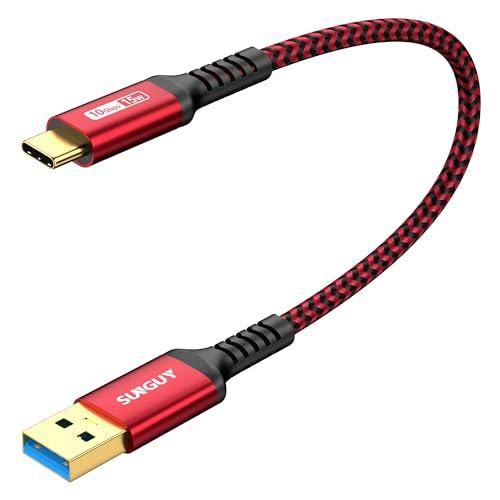 SUNGUY USB Type C ケーブル 0.3M USB3.1 Gen2 10Gbps データ...