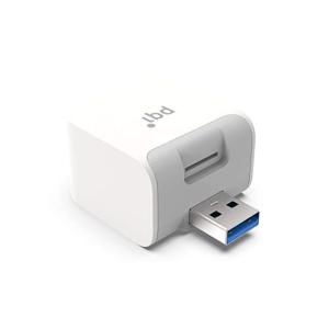 PQI iPhone/Android 両対応 充電 自動バックアップ カードリーダー iCube（アイキューブ） MFi認証 PC不要 USB3.1 国内品 ICB-WH｜good-deal