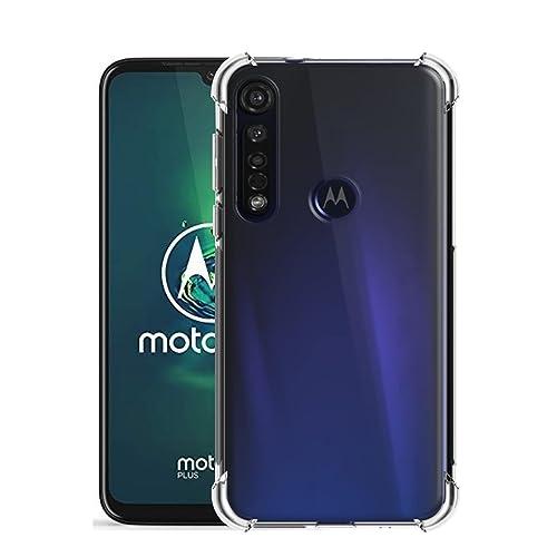 Moto G8 Plus 専用クリア ソフト シリコン TPU 保護ケース超軽量 衝撃防止 落下防止...