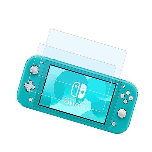 【2枚セット】HKKAIS ブルーライトカット 日本製硝子採用 Switch Lite 用 ガラスフ...