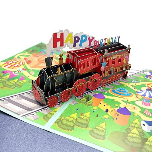 立体 バースデー カード 子供、手作り3Dポップアップカード 飛び出す、お誕生日カード 、クリスマス...