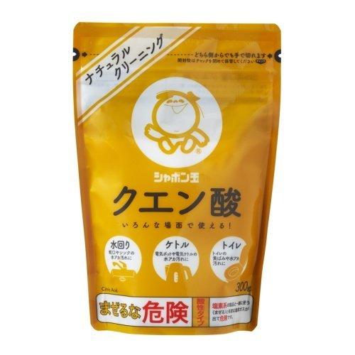 【まとめ買い】シャボン玉 クエン酸 300g ×3個