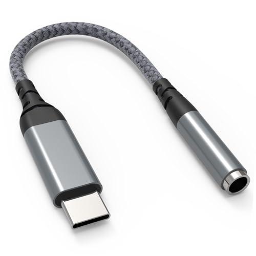 USB Type-C to 3.5mm タイプc イヤホンジャック 変換 USB-C to Aux ...