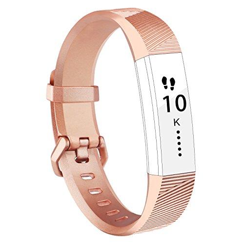 バンド for Fitbit Alta HR/Fitbit Alta バンド ベルト 快適な穴留め式...