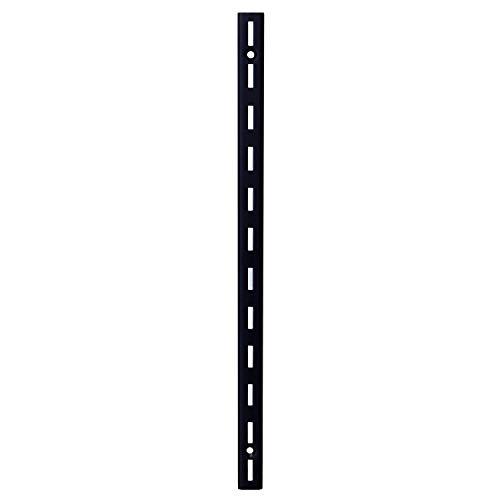 和気産業(Waki Sangyo) ピラシェル棚柱 1X4材 黒 奥行12X幅17X高さ300mm ...
