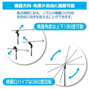 ミストdeクール5連ノズル ミストシャワー ス...の詳細画像4