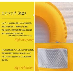 ライフジャケット ベルトタイプ ボンベ付き 腰...の詳細画像5