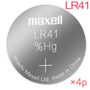 LR41 ボタン電池 maxell アルカリボ...の詳細画像1
