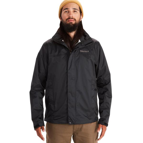 【並行輸入品】MARMOT メンズ Precip 軽量 防水 レインジャケット ブラック XXL M...