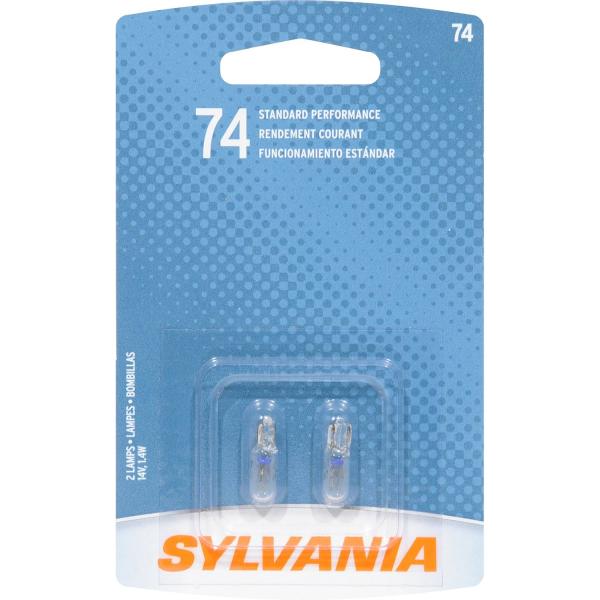 【並行輸入品】SYLVANIA 74ベーシックミニチュア電球、（2つの電球を含みます）　