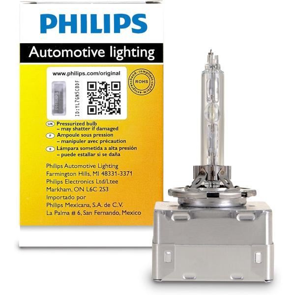 Philips D1S 35W シングル キセノン HID ヘッドライト電球 (1個パック)　並行輸...