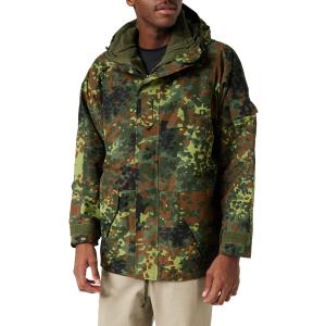【並行輸入品】CamoOutdoorメンズArmy防水ECWCSフード付きジャケットスモックパーカーフリースFlecktarn Mil Tec