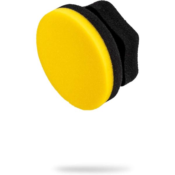 【並行輸入品】Adam'sイエロー ワックスがけ用六角グリップアプリケータ 超ソフト 人間工学設計 ...