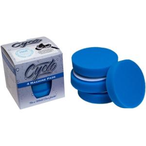【並行輸入品】Cyclo (72-115x4-4パック) ブルーフォーム研磨パッド ループ付き (4...
