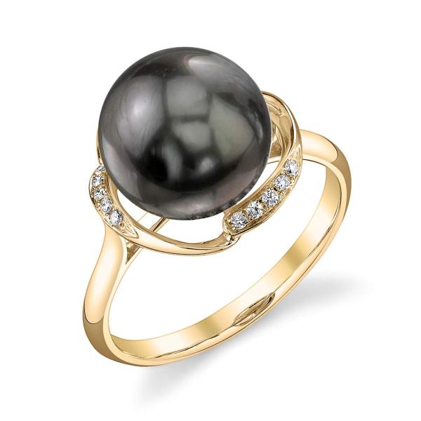 【並行輸入品】10?mm Tahitian South Sea Cultured Pearl &amp; D...
