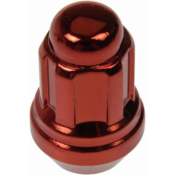 【並行輸入品】Dorman 711-235E Pack of 16 Red Wheel Nuts a...