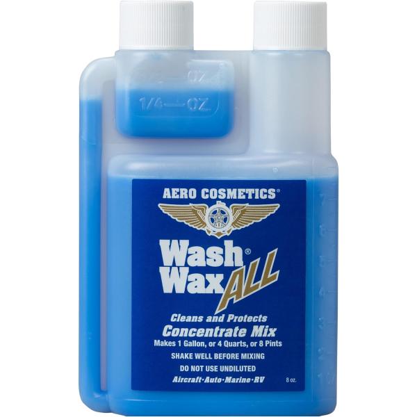 【並行輸入品】Aero Cosmetics 濡れたり水なし洗車ワックス8オンスを集中1ガロンあなたの...