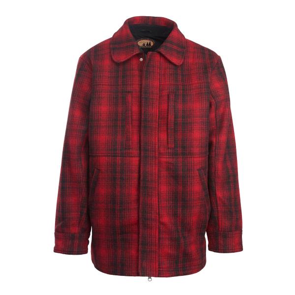 Woolrich OUTERWEAR メンズ US サイズ: Small カラー: レッド Wool...