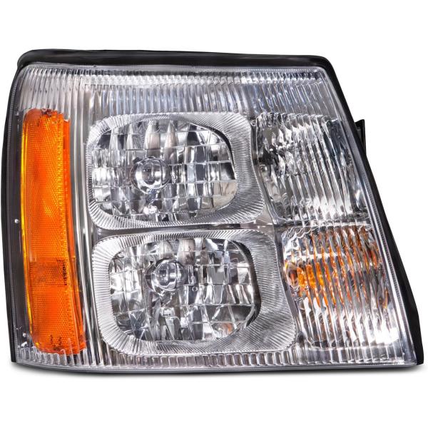 【並行輸入品】HEADLIGHTSDEPOT ハロゲンヘッドライト キャデラック・エスカレード200...
