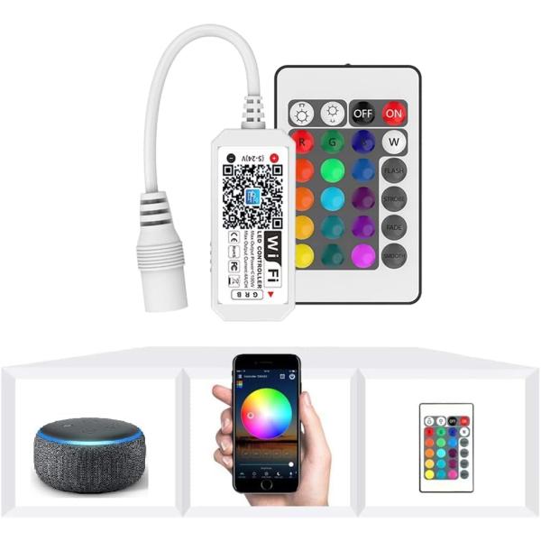 Nexlux WiFi ワイヤレス LED スマートコントローラー Alexa Google Hom...