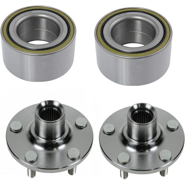 【並行輸入品】ホイールハブ&amp;ベアリング フロント左右ペアセット ダッジネオンPTクルーザー用 39m...