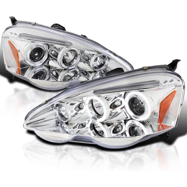 【並行輸入品】Spec-D Tuning 2LHP-RSX02-TM クロームプロジェクターヘッドラ...