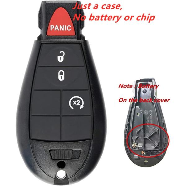 【並行輸入品】KAWIHEN キーレスエントリーリモートキーフォブ ダッジデュランゴグランドキャラバ...