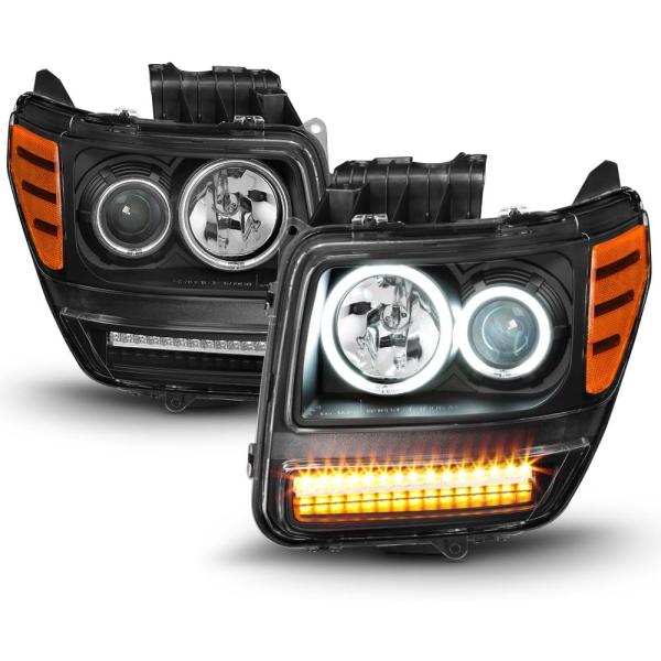 【並行輸入品】ACANII - For Blk 2007-2012 Dodge Nitro LED ...