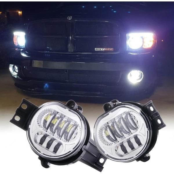 【並行輸入品】Z-OFFROAD 63W LED フォグライトランプ 交換用 2個 2002-200...