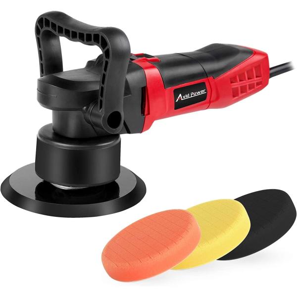 【並行輸入品】Avid Power ポリッシャー、デュアルアクションで6ランダム軌道waxer /バ...