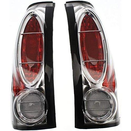 【並行輸入品】Pair Tail Light for 88-99 Chevrolet K1500 &amp;...