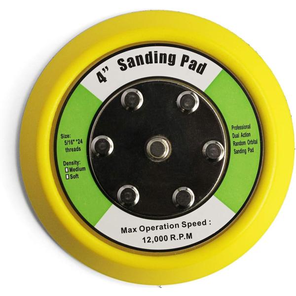 【並行輸入品】Z-LION 3インチ フックアンドループ バッキングパッド 5/16インチ-24スレ...