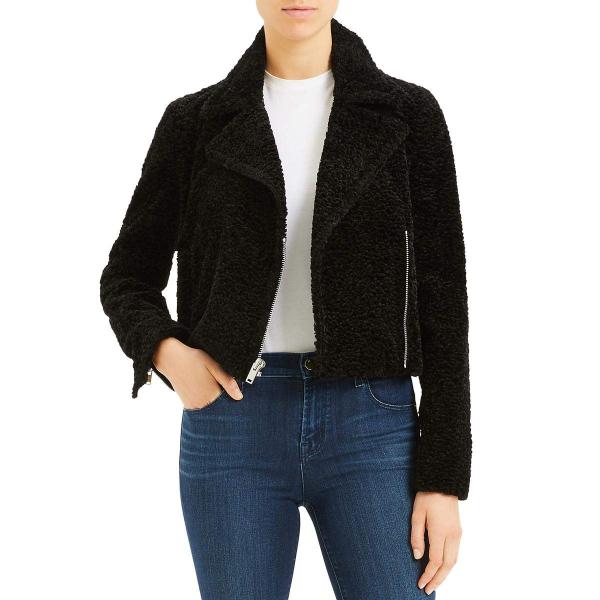 【並行輸入品】Theory レディース スリム Moto B ジャケット, ブラック, 2 Theo...