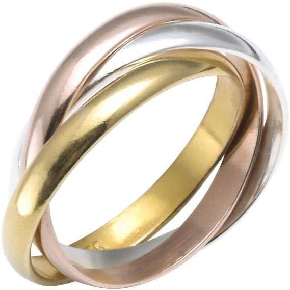 【並行輸入品】Silverly レディース ローズゴールドメッキ 925スターリングシルバー ロシア...