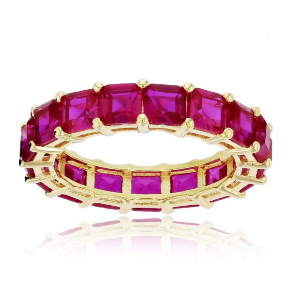 【並行輸入品】スターリングシルバー ロジウム ポリッシュ 4mm マルチカラー アッシャー プリンセ...