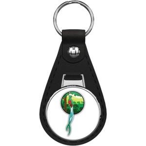 【並行輸入品】Quetzal Jungle Bird Keychain Black Premium ...
