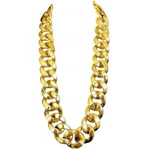 【並行輸入品】ヒップホップコスチュームアクセサリーセット DJサングラス チャンキーゴールドチェーン...