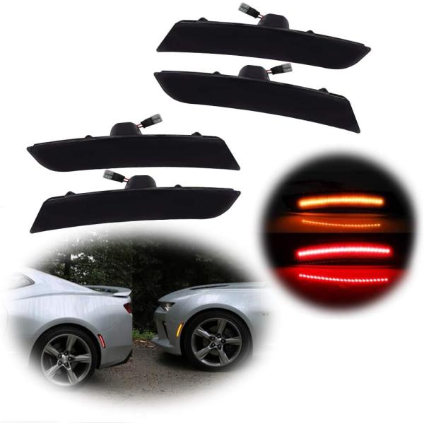 【並行輸入品】GTINTHEBOX スモークレンズ フロントリア フルサイドマーカーライト 2016...