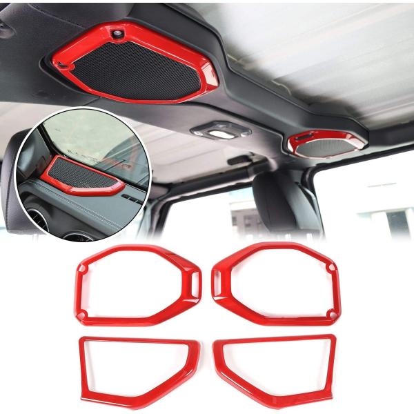 【並行輸入品】Voodonala Jeep JL JTスピーカー オーディオトリムトップ&amp;ピラートリ...