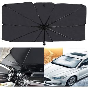 【並行輸入品】SUNACCL 車用フロントガラス用サンシェード傘 折りたたみ式 車用日傘 フロントガラス用 日よけ フロントサンスクリーン バイザー