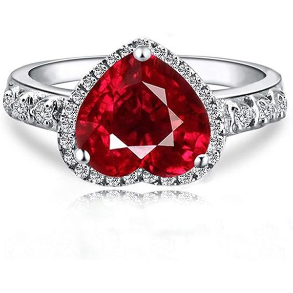 【並行輸入品】Navachi 925スターリングシルバー 18Kホワイトゴールドメッキ 2.5ct ...