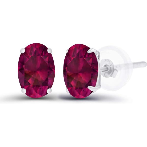 【並行輸入品】ソリッド14Kゴールドまたは14Kゴールドメッキ スターリングシルバー 6x4mm 楕...