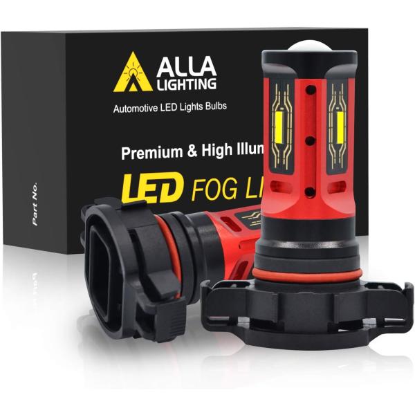 【並行輸入品】Alla Lighting PG20-1 ベース 5202 PS19W LED フォグ...