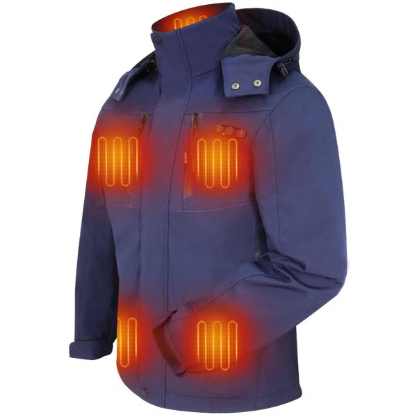 ARRIS Heated Jacket for Women Blue Electric Heatin...