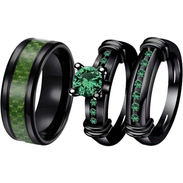 【並行輸入品】ringheart 2 Rings His and Hers Rings Couple...