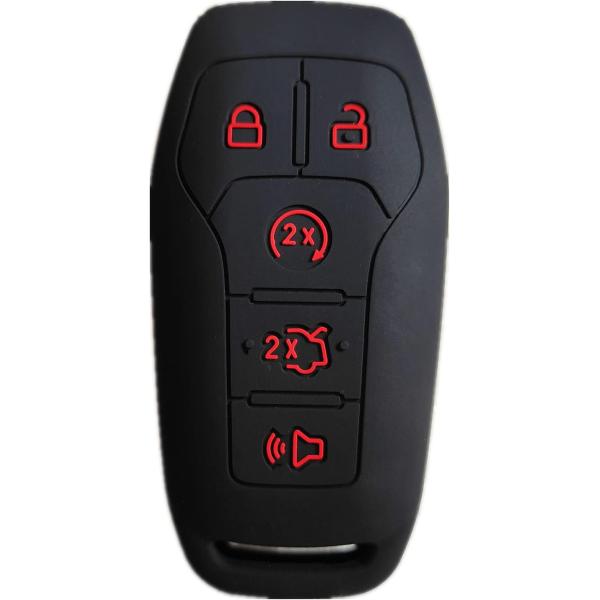 【並行輸入品】スマートキーフォブカバーケースプロテクター キーレスリモートホルダー フォード F-1...